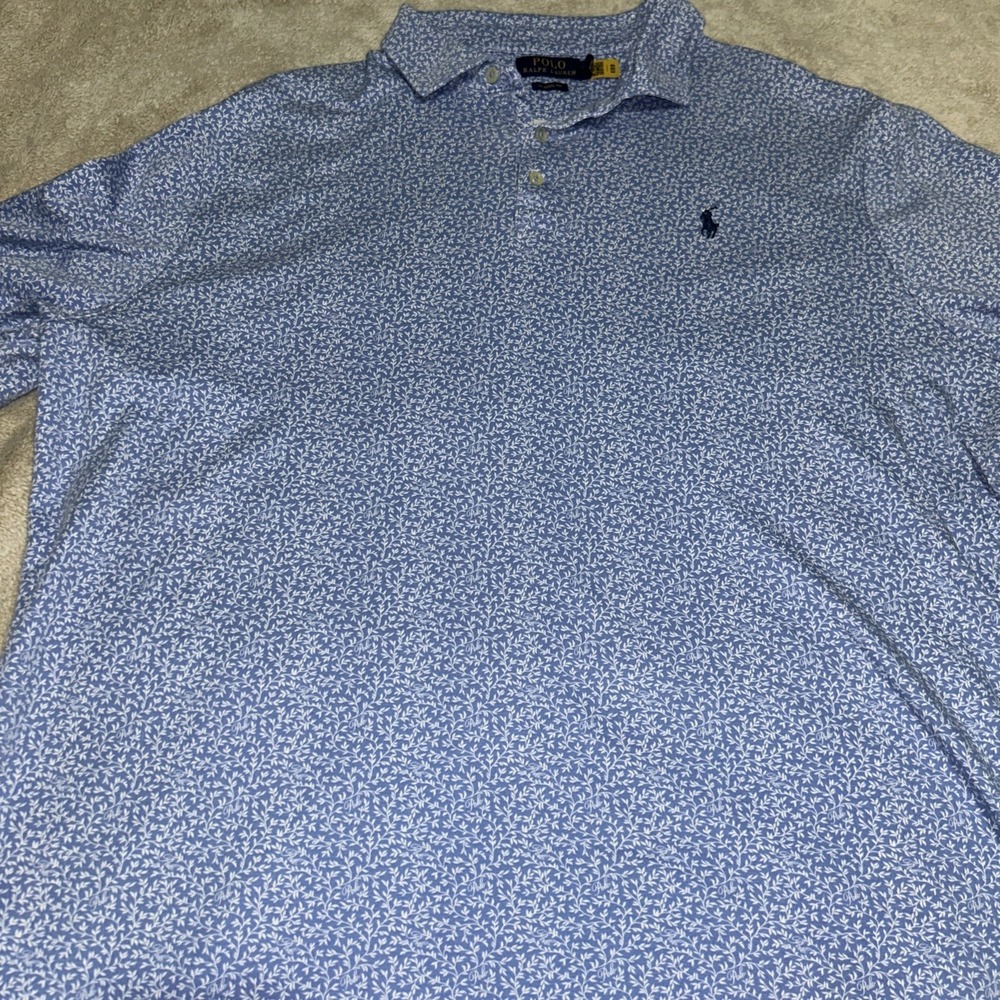 Polo Ralph Lauren Mens All Over Print Floral Soft Touch X Large - Picture 4 of 15